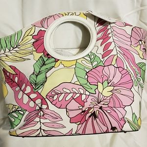 Large Clutch Floral Handbag